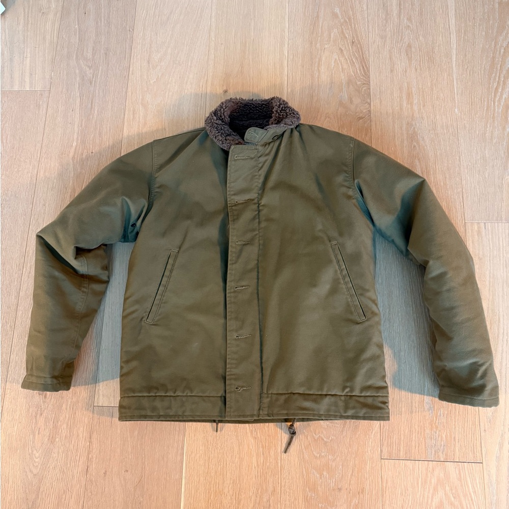 Vintage Navy Insulated Jacket
